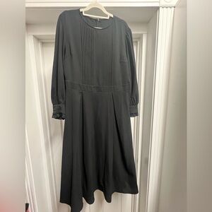 Elegant Black Midi Dress